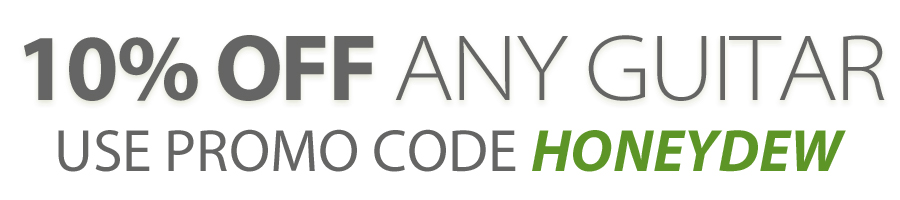 10%OFF Guitar Using HONEYDEW