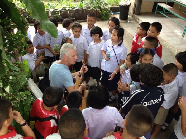 Allen Sherwood With His Voyage Air In Koh Samui