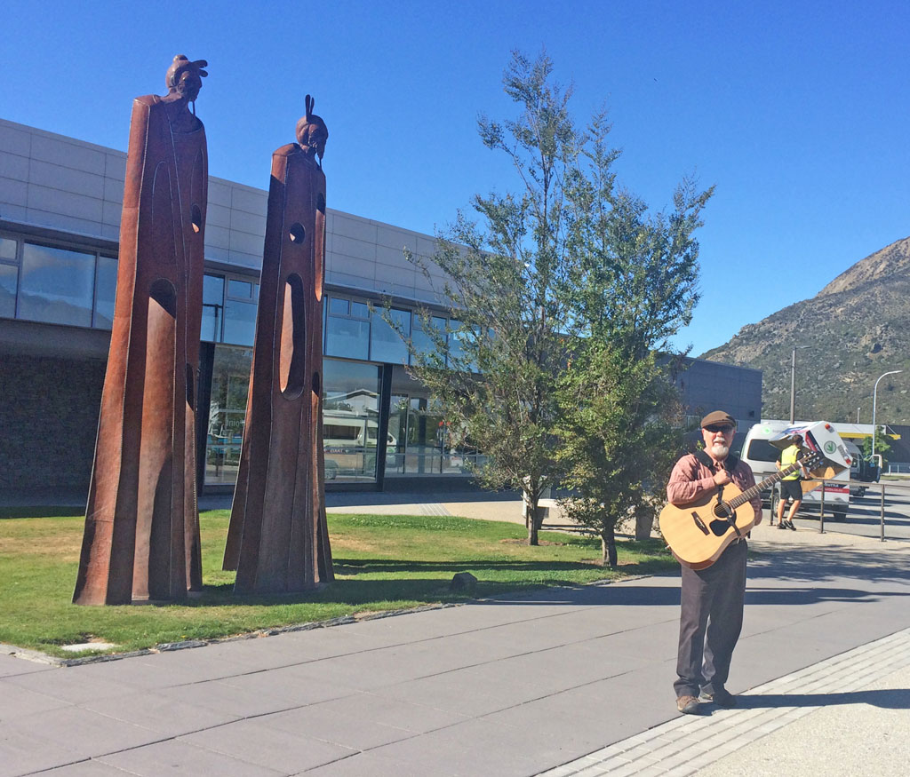 David Pierce Queenstown AirPort With Voyage Air Guitar David Pierce Queenstown AirPort With Voyage Air Guitar