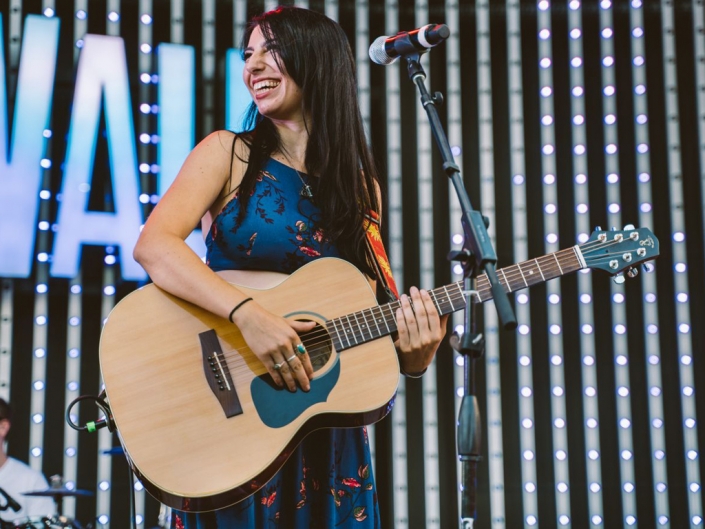 Katie Performing With Voyage Air