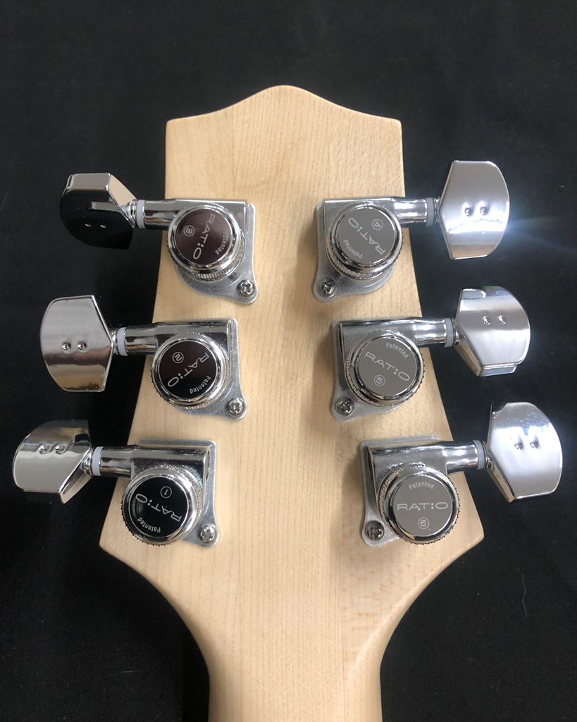 VET 2SBBDLX Headstock Back Locking Ratio Tuners Upgrade