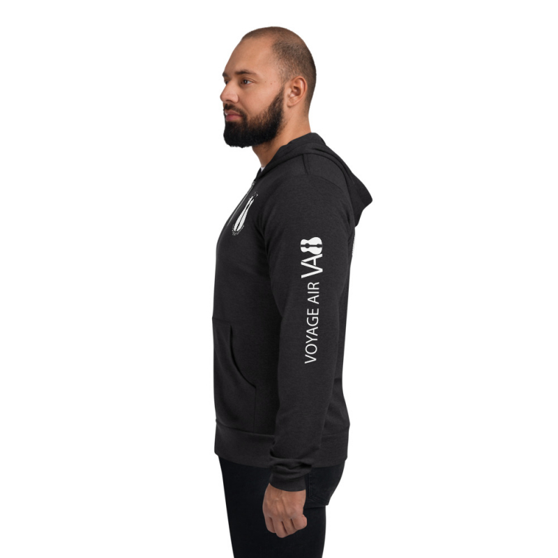 Unisex zip hoodie - Image 4