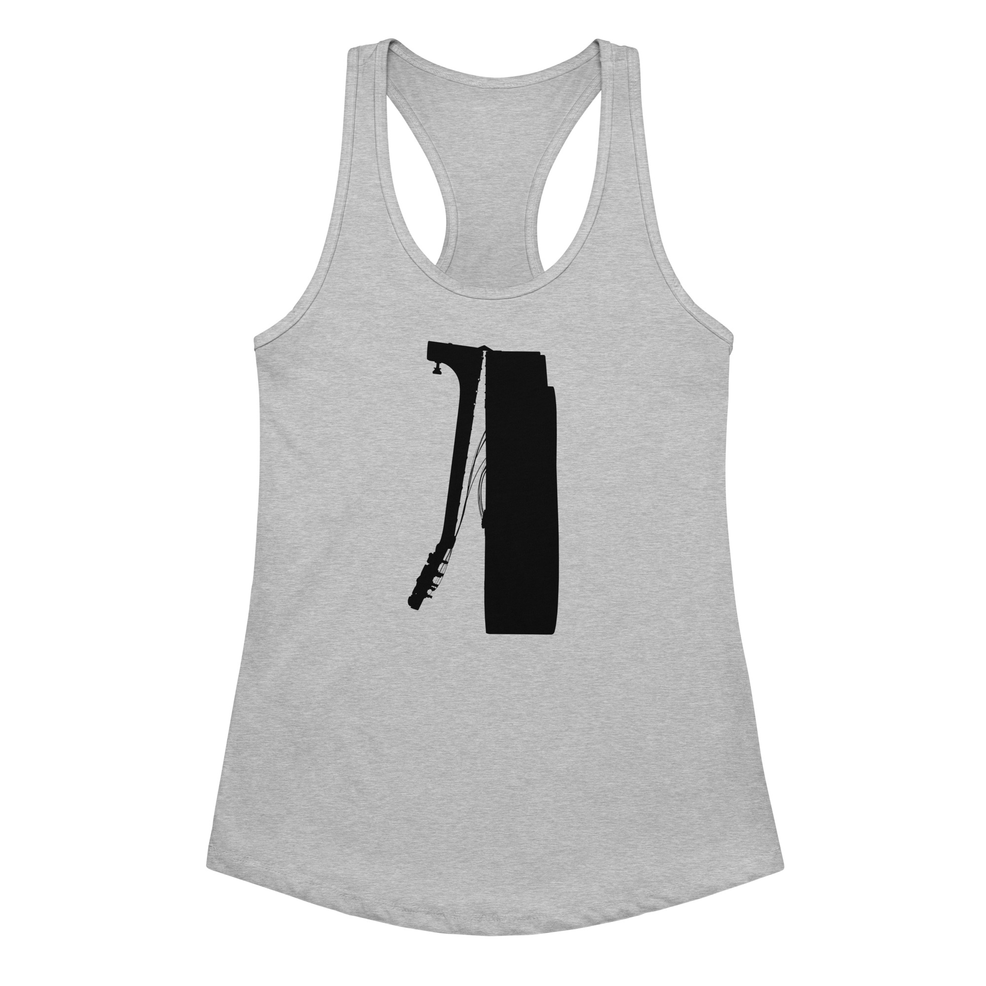 Women’s fitted racerback tank top - Image 4