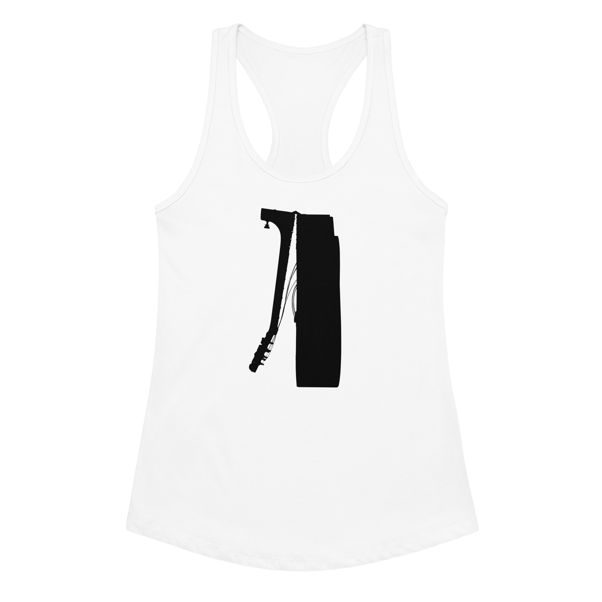Women’s fitted racerback tank top - Image 5